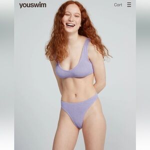 Youswim Eva Cheeky Suit Indigo